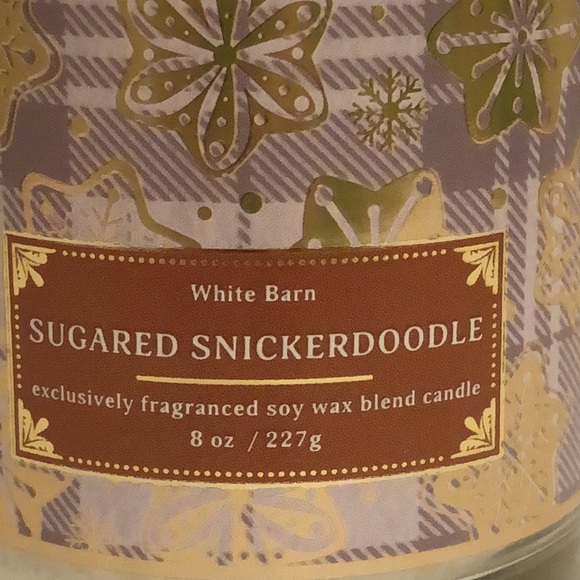 NWT Bath & Body Works Sugared Snickerdoodle Single Wick Candle. Discontinued. - Picture 2 of 8